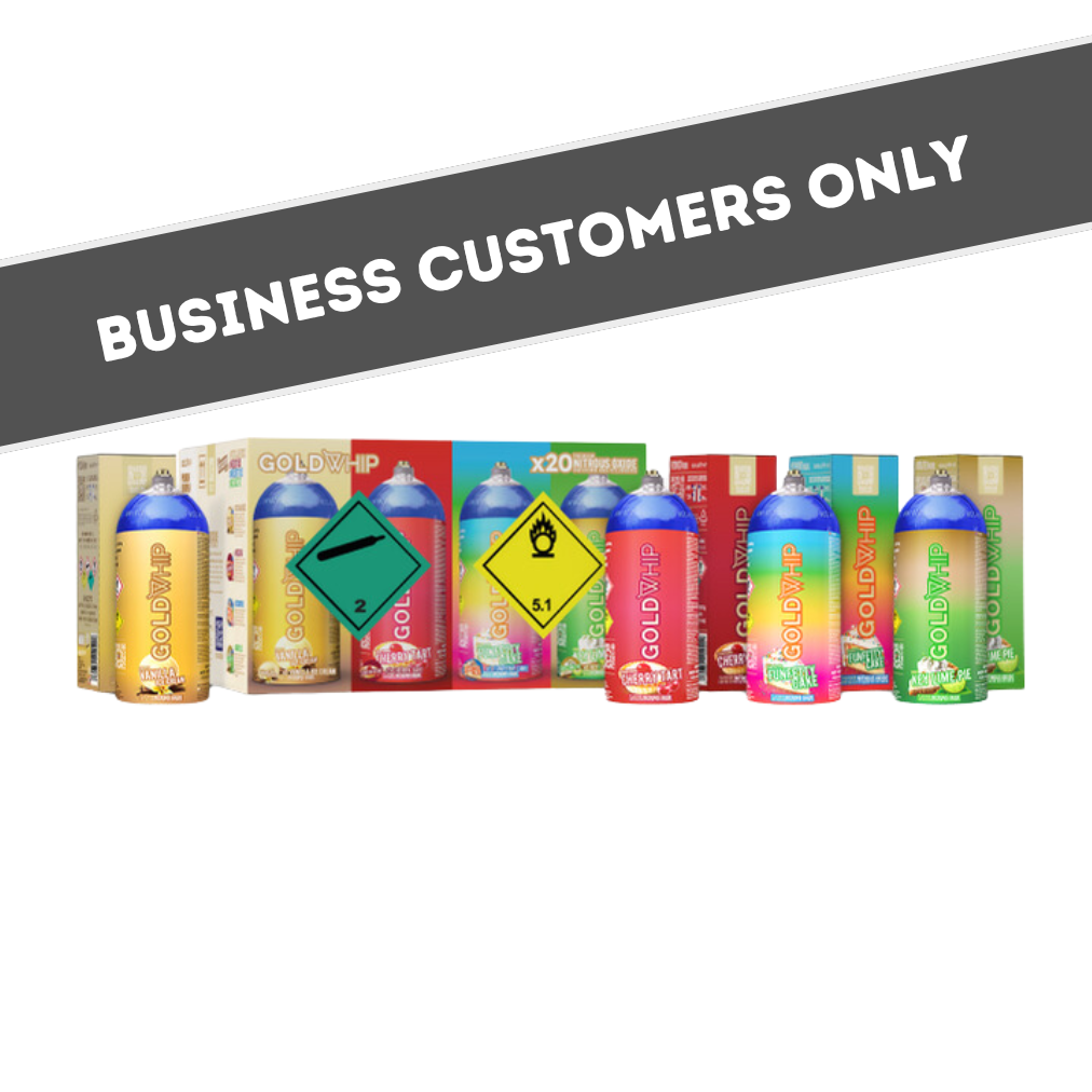 Goldwhip Nitrous Oxide N₂O Tank | Premium Culinary Gas Cylinder